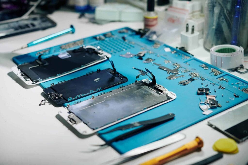 About Digital Reboot Example of a repair in progress at Digital Repair Wellington