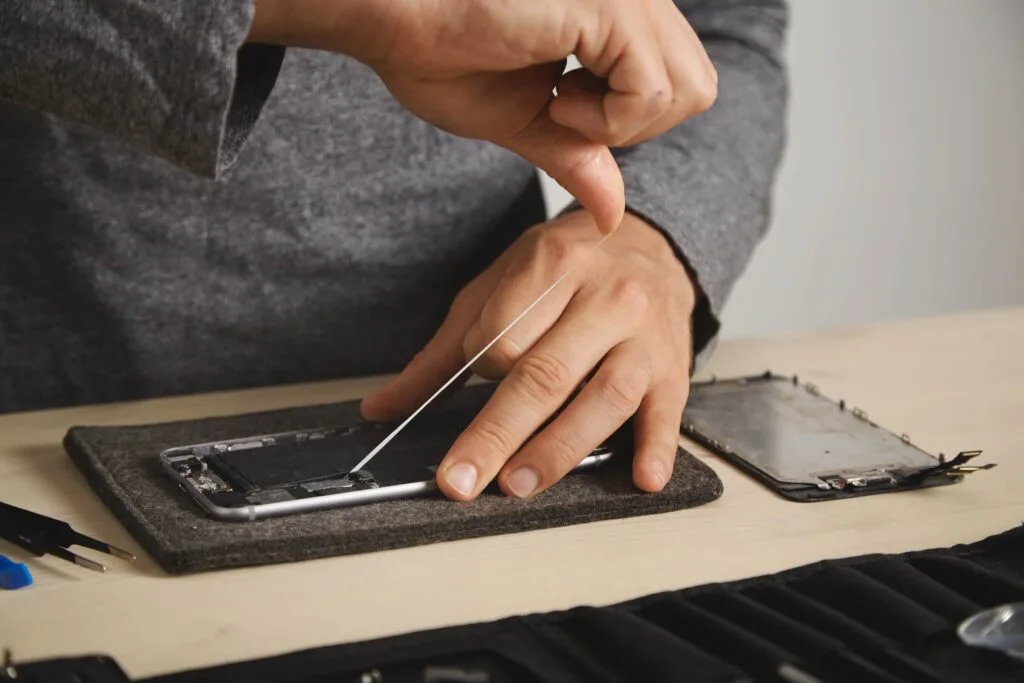 About Digital Reboot Example of a repair in progress at Digital Repair Wellington